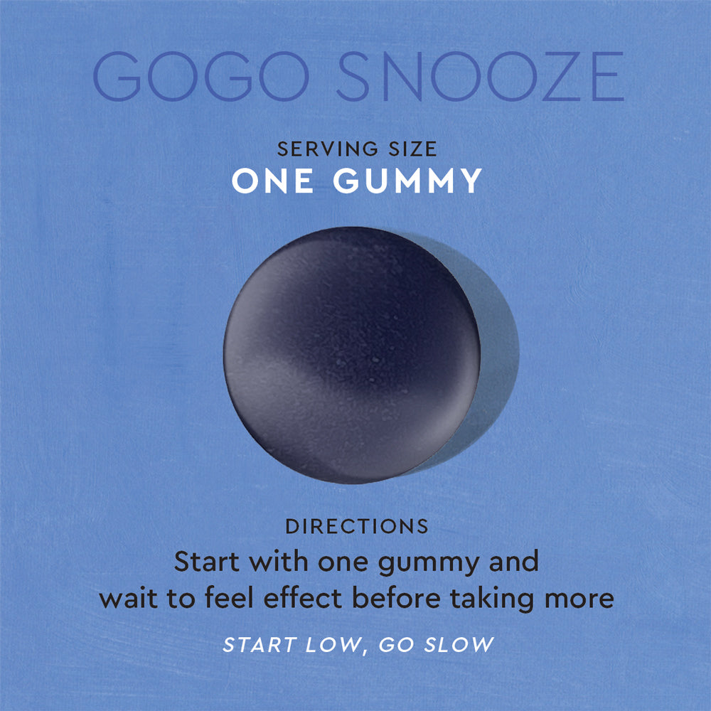 GoGo SNOOZE Gummies